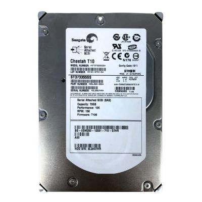 ST373355SS Seagate Cheetah 73GB 15K RPM 3Gbps SAS 16MB Cache 3.5-Inch Hard Drive 