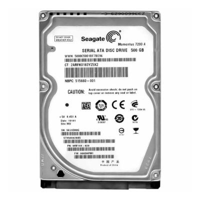 ST9500420AS Seagate Momentus 7200.4 500GB 7.2K RPM SATA 3.0Gb/s 16MB Cache 2.5" Internal Hard Drive