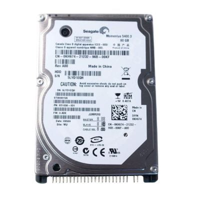 ST980815A Seagate 80GB 5400RPM IDE/ATA-100 2.5-inch Laptop Hard Drive