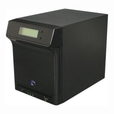 STAR401 Seagate BlackArmor 400 4-Bay 1.2GHz 2 x 10/100/1000Mbps Ethernet 4 x SATA 3Gbps 4 x USB 2.0 RAID 0/1/5/10 JBOD Diskless Network Attached Storage (NAS) Server