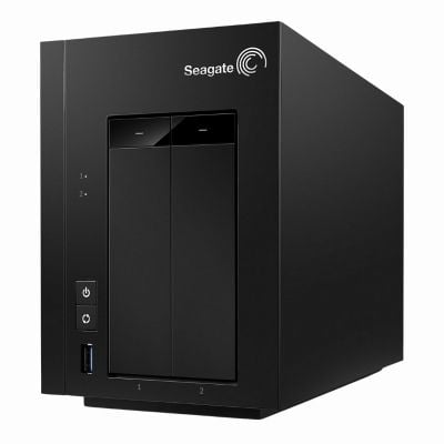 STCT2000100 Seagate NAS Desktop 2-bay 2TB (1 x 2TB) SATA 3Gbps Gigabit Ethernet RAID 0/1 iSCSI NAS Server