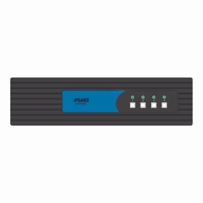 SUHN-4D iPGARD Secure 10 x Ports HDMI + 4 x Ports USB Type-B + 2 x Ports USB Type-A KVM Switch