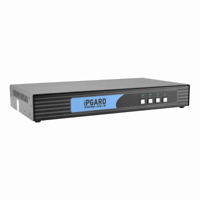 SUHN-4S-P iPGARD Secure 5 x Ports HDMI + 8 x Ports USB Type-B + 2 x Ports USB Type-A KVM Switch