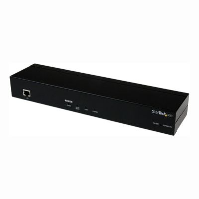 SV1108IPPOW StarTech 1-Port Server Remote Control IP KVM Switch with IP Power Control and Virtual Media