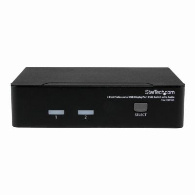 SV231DPUA StarTech 2 x Display Ports + 4 x Ports USB + 1 x Port Display Output KVM Switch