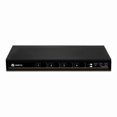 SV240D-001-RF Vertiv 4 x Display Ports Input + 1 x Display Port Output KVM Switch