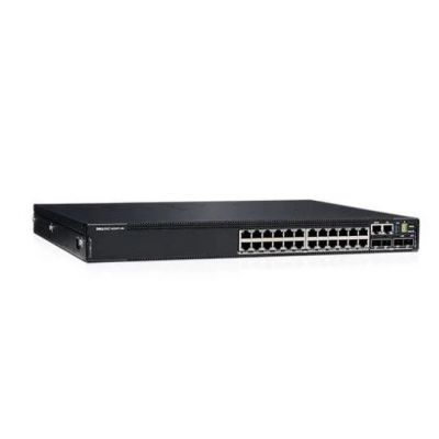 210-AWZU Dell EMC 24 x 1Gb RJ-45 4 x 10Gb SFP Plus 2 x 100Gb QSFP28 1 x AC PSU Switch