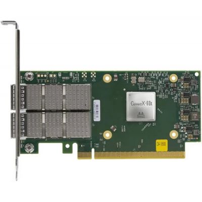 2RMCP Dell Mellanox ConnectX-6 DX Dual Port 100GbE QFSFP56 Network Adapter Full Height