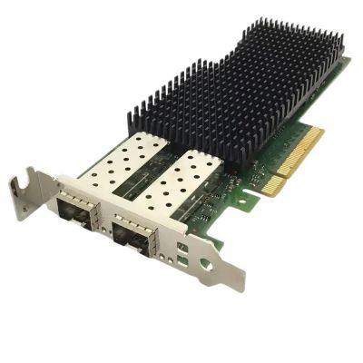 540-BCCM Dell Intel XXV710-Da2 2-Ports 25GbE SFP28 PCI Express 3.0 x8 Gigabit Ethernet Server Network Adapter Card
