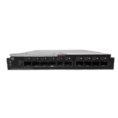 638527-B21 HP Virtual Connect Flex-10/10d 16 x Ports 10GBase-X SFP+ Module For C-class BladeSystem