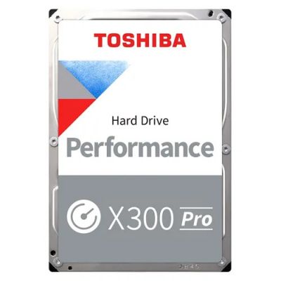 HDWR51JXZSTB Toshiba X300 Pro 18TB 7.2k SATA 6Gb/s 512MB 3.5" HDD