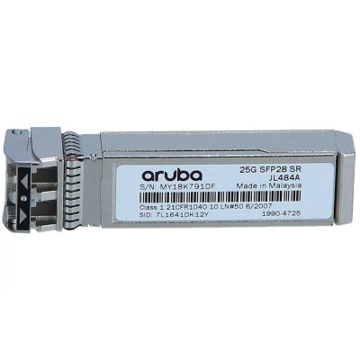 HPE JL484-61001 Aruba 25G Sfp28 Lc Sr 100m Mmf Transceiver