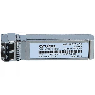 JL485-61001 HPE Aruba 25G SFP28 LC ESR 400m MMF Transceiver