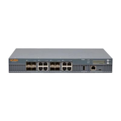 JW687A HP Aruba 7000 Series 7030 8 x Ports 1000Base-X mini-GBIC 1U Rack-Mountable Wireless LAN Controller
