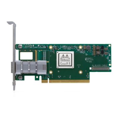 MCX653105A-HDAT Mellanox ConnectX-6 VPI 1 x Port 200Gb/s QSFP56 PCI Express 4.0 x16 Network Adapter Card
