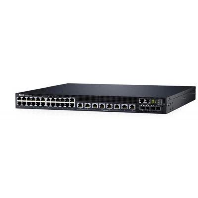 N3132PX Dell Emc Networking -On - Switch 32-Ports RJ-45 10/100/1000Base-T PoE+ Manageable Layer 3 Rack-mountable Switch