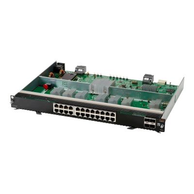 R0X42-61001 HP Aruba 6400 24 x Ports 10GBase-T + 4 x Ports SFP56 RJ-45 Connector Expansion Module