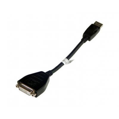 23NVR-BLACK - Dell Display Port to DVI-D SL Adapter Cable