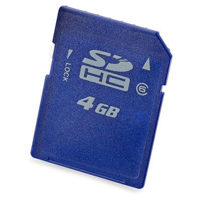 580387-B21 HP 4GB Secure Digital High Capacity (SDHC) 1 Memory Card