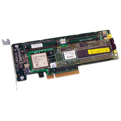 AD397A - HP Smart Array P400 PCI-Express 8-Channel Serial Attached SCSI (SAS) RAID Controller Card with 256MB BBWC (Battery Backed Write Cache)