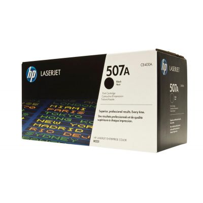 CE400A - HP 507A Black Toner Cartridge for LaserJet Enterprise M551 Series Color Laser Printers