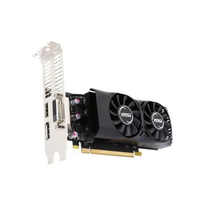 GTX1050TI4GTLP - MSI Nvidia GeForce GTX 1050 Ti 4GB GDDR5 128-Bit HDMI DisplayPort Dual-Link DVI-D PCI-Express 3.0 x16 Low Profile Video Graphics Card