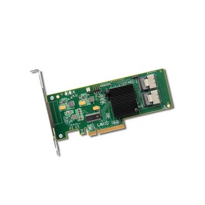 LSISAS2008 LSI Logic H200E 2-Ports SAS 6Gb/s PCI Express x8 RAID Controller Card for PowerEdge R210/T310 / PowerVault MD3200