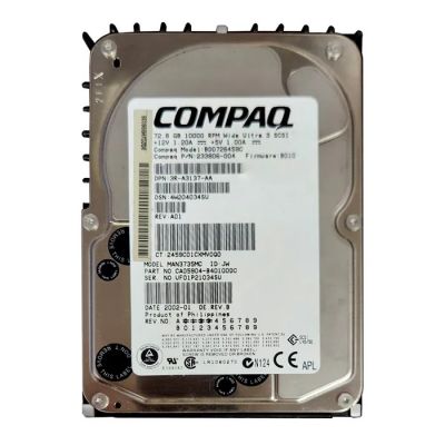 MAN3735MC Fujitsu 73GB 10K RPM Ultra-160 SCSI 8MB Cache 3.5-inch Hard Drive