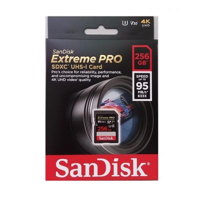 SDSDXXY-256G-GN4IN SanDisk Extreme PRO 256GB SDXC UHS-I Card