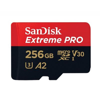 SDSQXCZ-256G-GN6MA SanDisk Extreme Pro 256GB microSDXC Memory Card