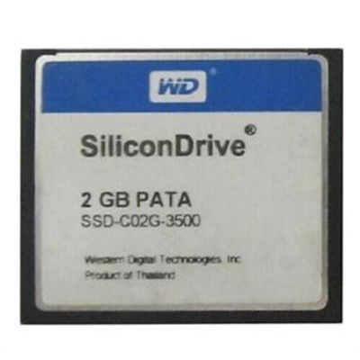 SSD-C02G-3500 - Western Digital SiliconDrive 2GB CompactFlash Card