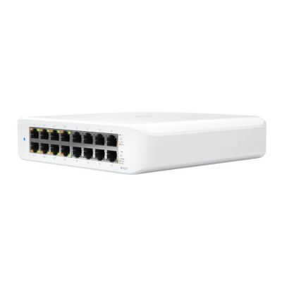 USW-LITE-16-POE Ubiquiti 8 x Ports PoE+ + 8 x Ports RJ-45 GE Switch