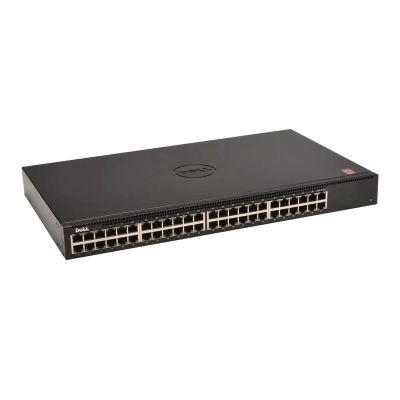 X1052P Dell 48-Ports 10/100/1000Base-T PoE+ Layer 2 Managed Gigabit Ethernet Network Switch Rack-Mountable 1U with 4 x 10 Gigabit Ethernet SFP+ Ports