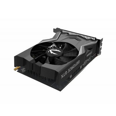 ZT-T16500F-10L - Zotac ZT-T16500F-10L - Zotac Nvidia GeForce GTX 1650 Gaming OC 4GB GDDR5 128-Bit PCI-Express 3.0 1x DisplayPort 1x DL-DVI-D 1x HDMI Graphics Card