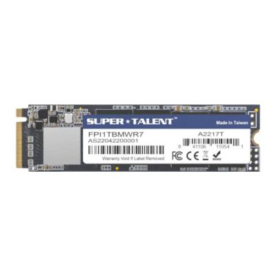 FPI1TBMWR7 Super Talent 1TB TLC PCIe NVMe 3.0 x4 M.2 2280 SSD