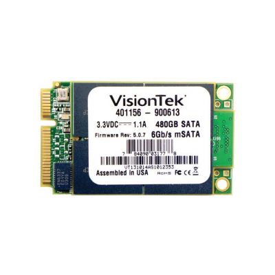 900613 VisionTek 480GB mSATA 6Gb/s 2.5-Inch Solid State Drive