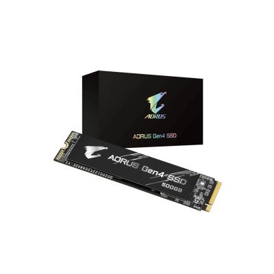 GP-AG4500G Gigabyte Aorus Gen4 500GB TLC PCIe 4.0 x4 M.2 2280 SSD