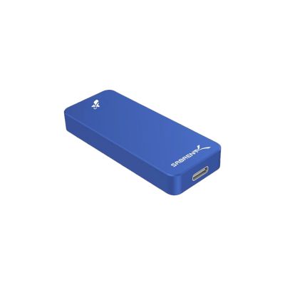 SB-512-NANO-BLU Sabrent 512GB USB 3.2 External SSD Portable Nano Drive