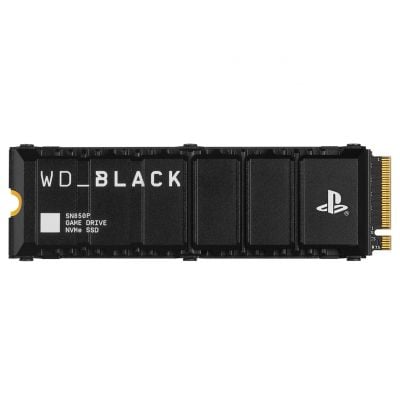 WDBBYV0040BNC-WRSN WD Black SN850P 4TB Internal SSD PCIe Gen 4 x4 with Heatsink for PS5