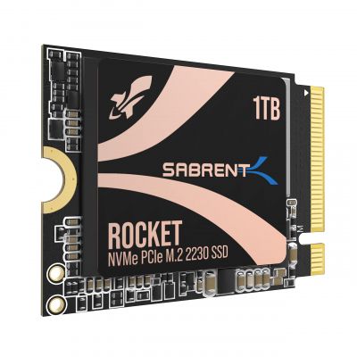 B0BQG6JCRP Sabrent Rocket NVMe 4.0 1TB High Performance PCIe 4.0 M.2 2230 SSD