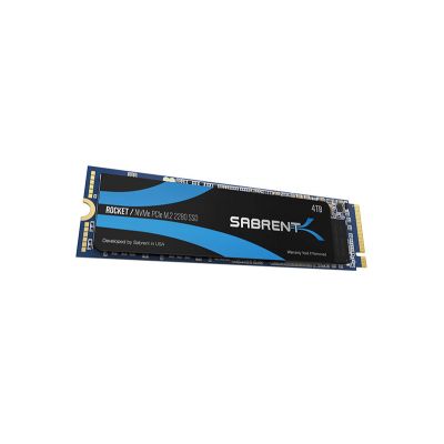 SB-ROCKET-4TB Sabrent 4TB PCIe 3.0 x4 M.2 2280 NVMe SSD