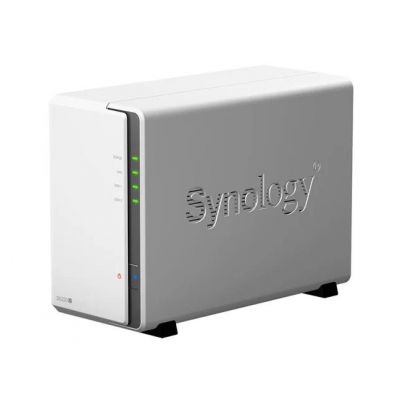 DS220j Synology 512MB DDR4 non-ECC 2-Bay Diskless NAS Storage