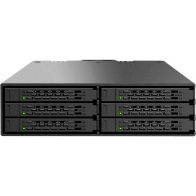 MB996SP-6SB ICY DOCK Full Metal 6 x 2.5-inch SATA HDD / SSD HotSwap Backplane Cage