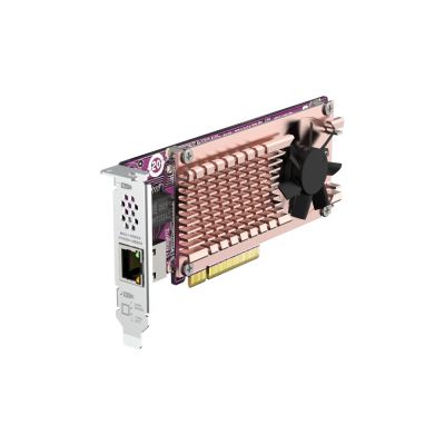 QM2-2P10G1TB QNAP Dual M.2 2280 PCIe NVMe SSD & 10GbE Expansion Card