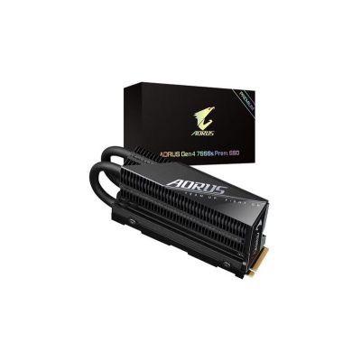 GP-AG70S1TB-P Gigabyte Aorus Gen4 7000s Prem 1TB Triple-Level Cell PCI-Express 4.0 x4 NVMe M.2 2280 Solid State Drive