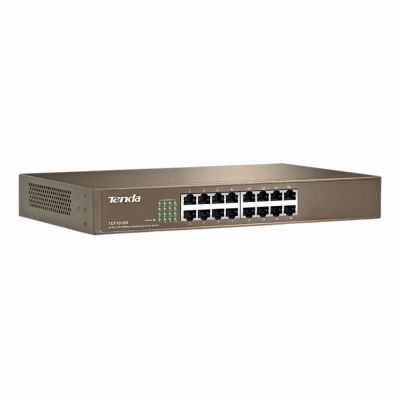 TEF1016D Tenda 16-Port Fast Ethernet Desktop/Rackmount Switch