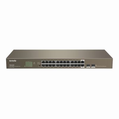 TEG1024F Tenda 24-Port Gigabit Unmanaged Switch with 2 SFP Slots