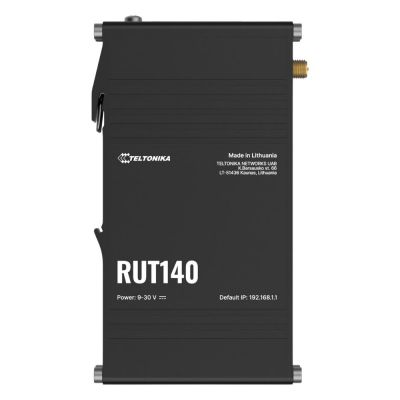 RUT140000000 Teltonika Industrial LTE Router 2x 10/100 Mbps WiFi 4