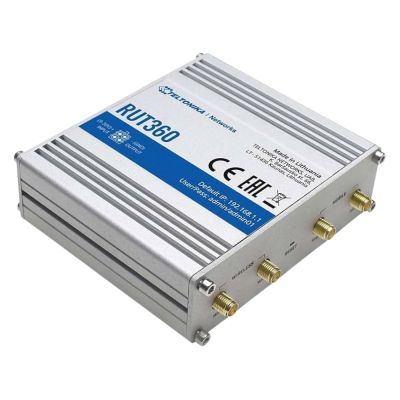 RUT360100100 Teltonika LTE Cat 4 Industrial Cellular Router