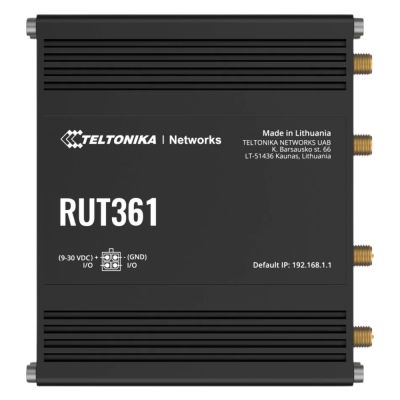 RUT361200800 Teltonika 4G LTE Industrial Cellular Wireless Router